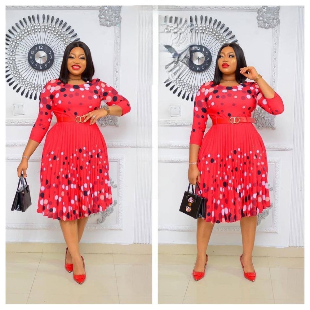 Red Polka Dot Dress